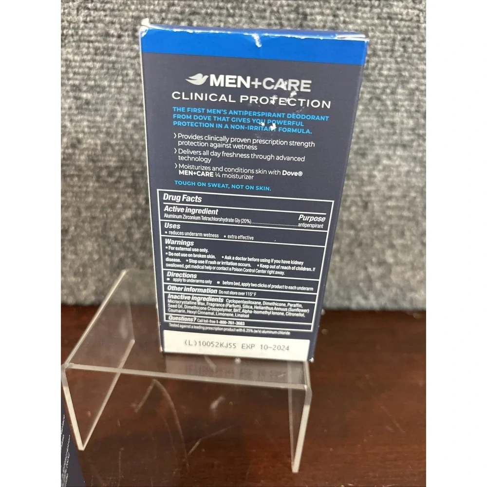 2‎ Pk Dove Men + Care Clinical Protection Clean Comfort Antiperspirant